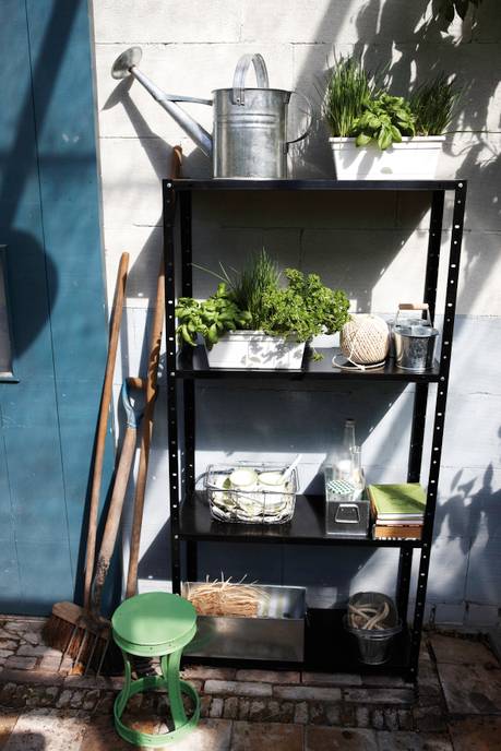 green basics balkonbak mini 30cm living black